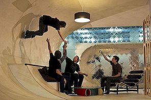 Strast, zanimanje i zabavno oblikovanje Skateboard House