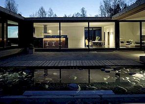 Perfekt balans mellan arkitektur i Sverige - H-huset