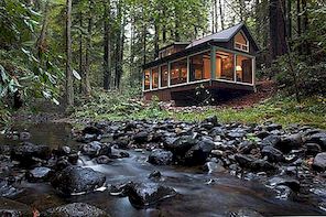 Perfect Californian Creekside Retreat, ki ga Amy Alper