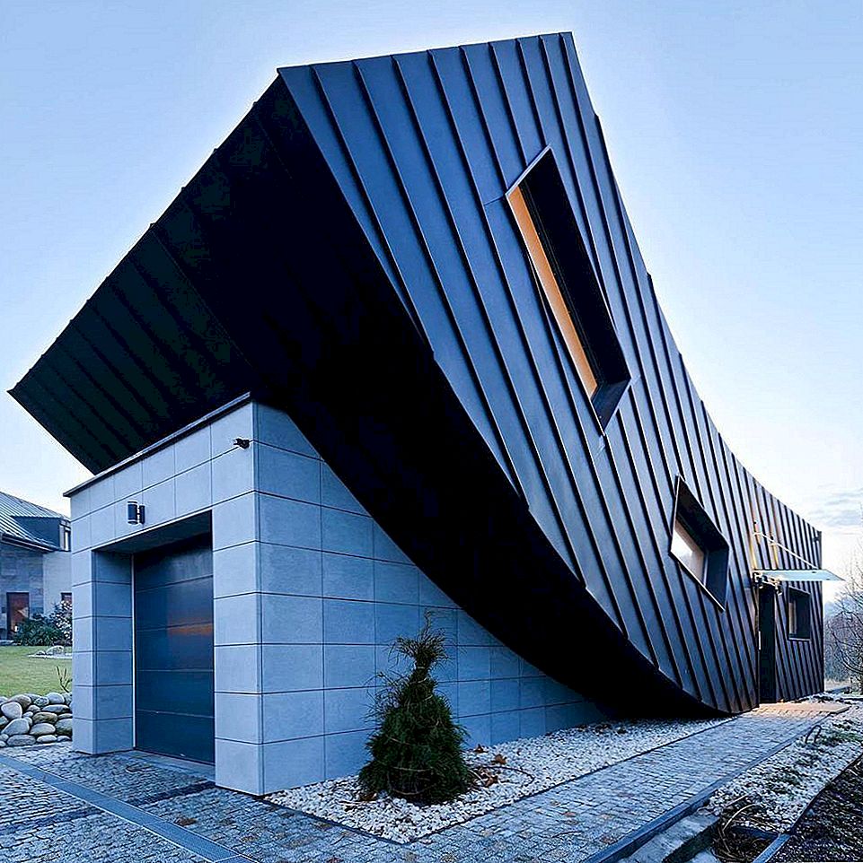 Lekfull arkitektur i Polen utökar intelligent mot himlen
