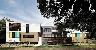 Hratelně eklektická rezidence v Queenslandu v Austrálii: dům Mooloomba