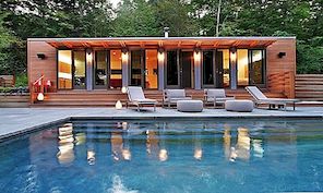 Relaxing Pool Home in Connecticut met duurzame functies