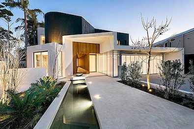 Ombyggnad av 1980-talets hem i Perth är en studie i kontrast