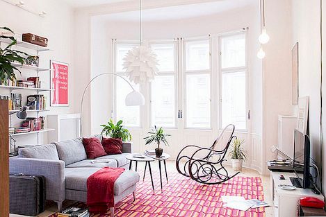 装修过的布达佩斯公寓从斯堪的纳维亚设计借鉴