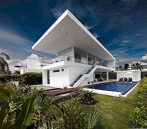 ที่อยู่อาศัยในโคลอมเบียแสดงแนวทางการออกแบบที่เรียบง่าย: GM1 House