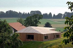 Scenic Villa Design v Švici, ki ga GD Architectes