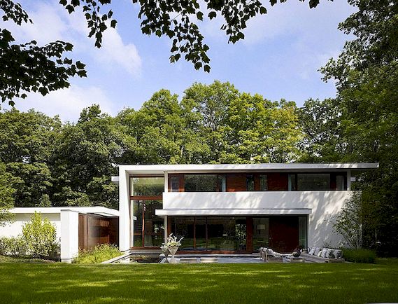 Naadloze overgang tussen omgevingen: het 'vloeibare' huis door Robbins Architecture