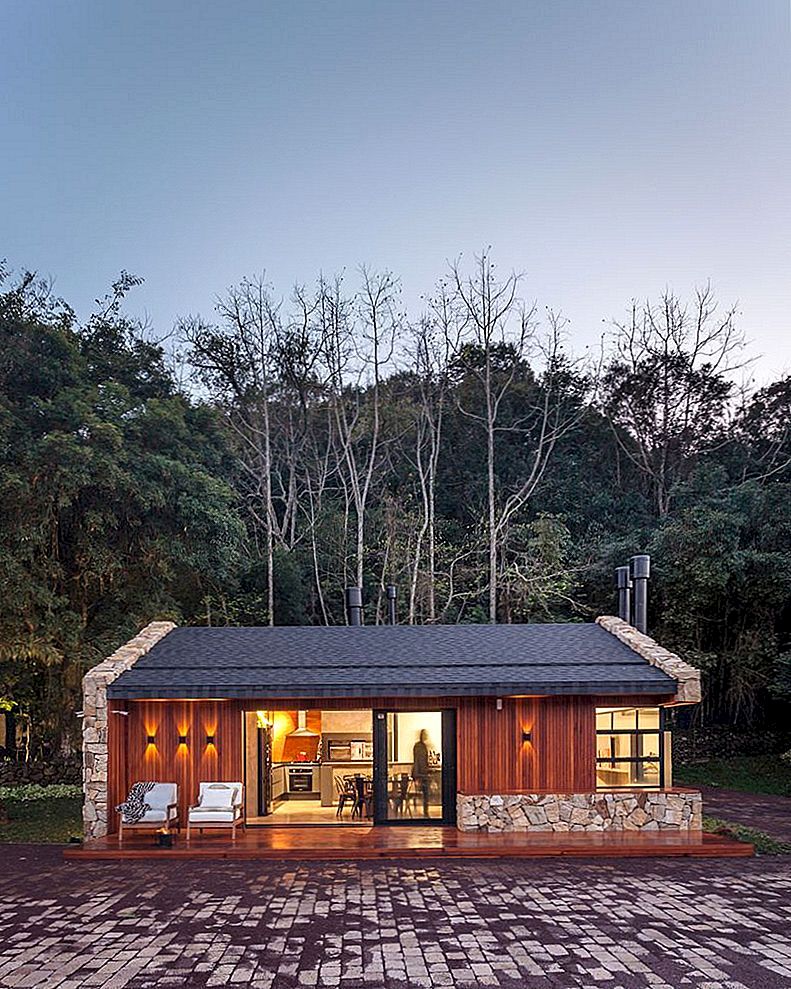 Afgezonderd Brazilian Lake House is een paradijs voor vermaak, ontspanning