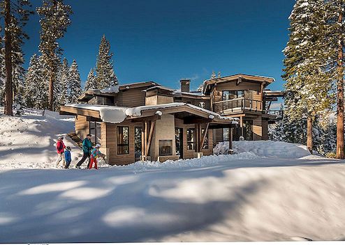 Druga kuća u blizini jezera Tahoe omogućuje vam skijanje na vrata