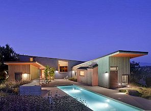 Majhen in energetsko učinkovit dom v Santa Ynezu