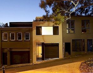 Klein familiehuis met een intelligente lay-out in Sydney