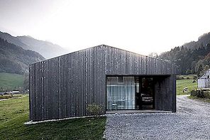 Klein huis in Oostenrijk met functioneel ontwerp en opvallende beelden