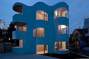 SMG lägenheter byggnad i Tokyo av Mejiro Studio