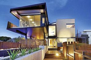 Sofistikovaný a detailně orientovaný dům v Melbourne