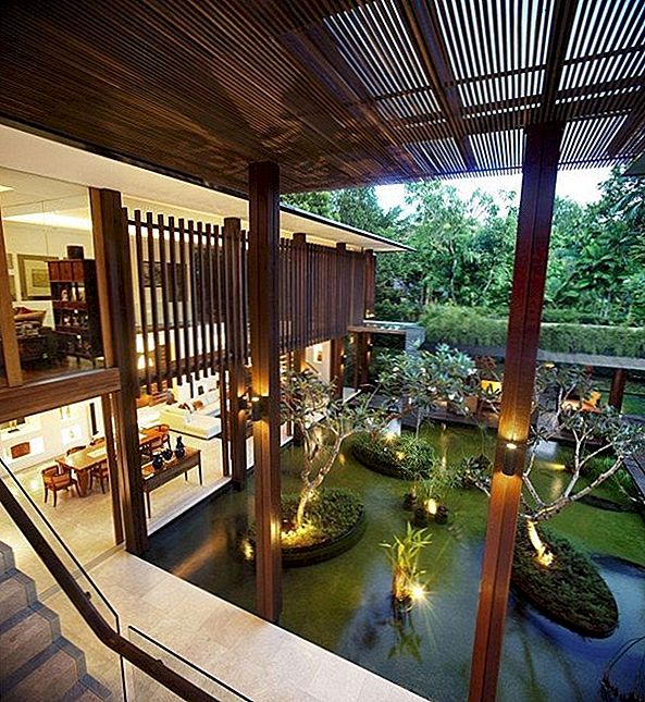 Spektakularna sodobna rezidenca v Singapurju: Sončna hiša