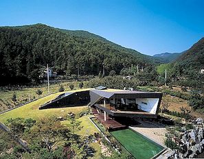 Prekrasan krajobrazni orijentirani dizajn prikazan u Koreji