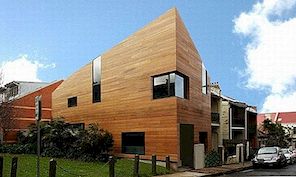 Stirling Residence: hard hout en architecturaal genie