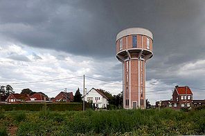 Prachtige watertorenconversie in België barstensvol moderne details