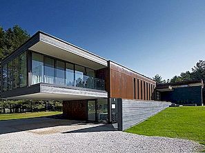Stilig modernt boende i Clearview av Altius Architecture