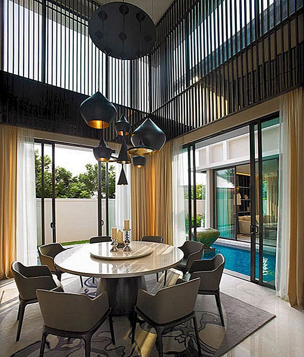 Stilīga Home Ambiance sajaukta ar Resort-Style Living
