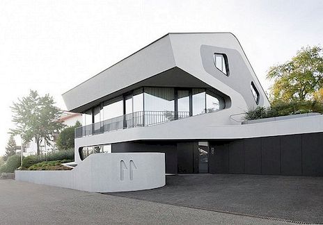 Udržitelná a futuristická architektura ve Stuttgartu: dům OLS