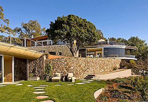加州大苏尔退休夫妇的可持续住宅：Coastlands House