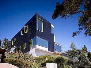 Udržitelné systémy vestavěné do fascinující architektury: Rezidence Los Feliz