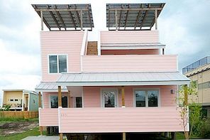 Βιώσιμη κατοικία δύο οικογενειών στη Νέα Ορλεάνη από τον Frank Gehry