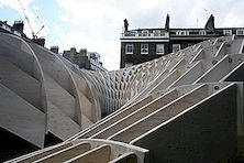Swoosh Pavilion op London Festival of Architecture 2008