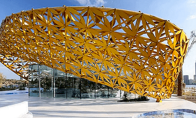 "The Butterfly Pavilion" primena Rainforest Arabų Emyratuose