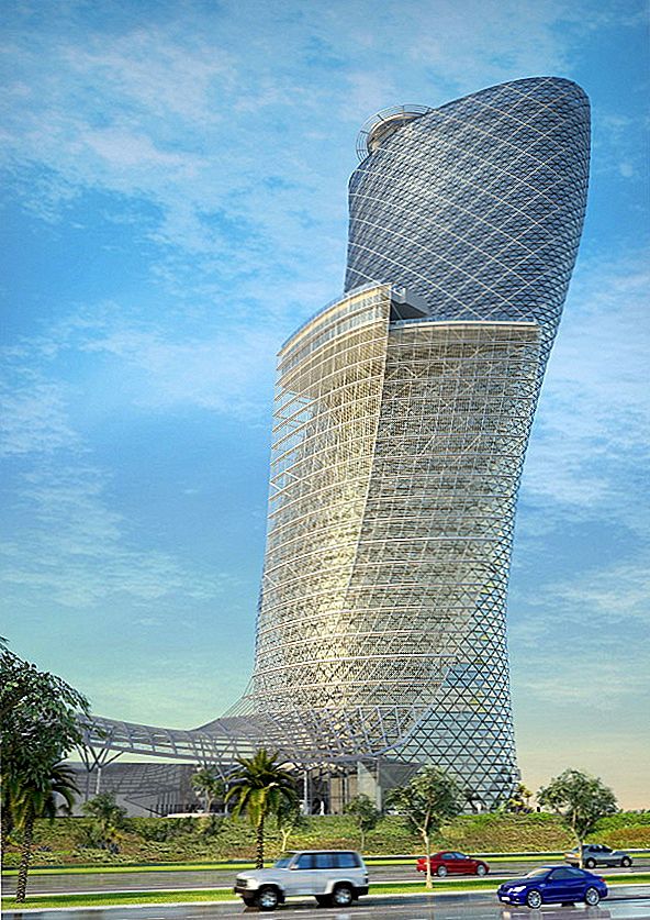 Šikmá věž v Abú-Dhabi