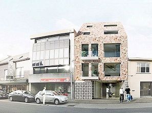 Projekt Lebbeke Apartment Building od Weysen & De Baere Architects