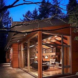 Luksuzni Lake Forest Park lastnine Finne Architects