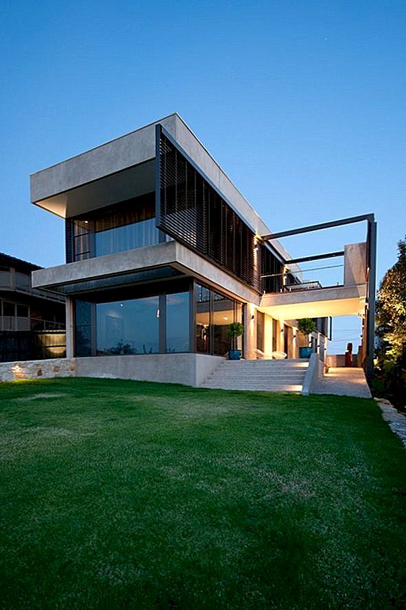 Moderní architektura a neobvyklý tvar domu Hill