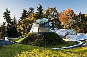 Het nieuwe VanDusen Botanische Tuin Bezoekerscentrum door Perkins + Will