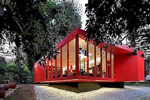 Het Red Miele Light Box-paviljoen