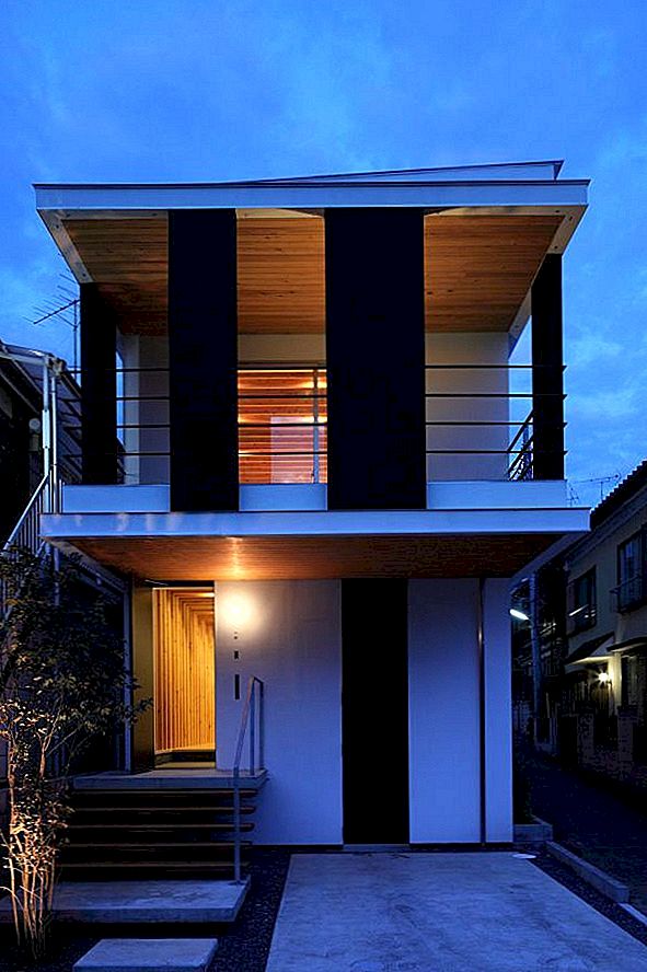 Το ξύλο σπίτι στην Ιαπωνία