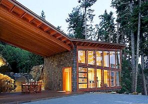 Design dřeva domů architekturou Sturgess
