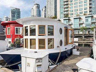 Milovníci drobného domu budou toužit po tomto plávajícím domě ve Vancouveru