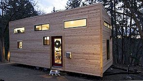 Tiny House On Wheels met een slim en modern design