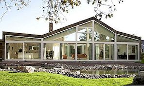 Topklasse glazen huis in Nederland