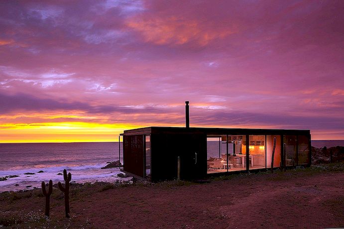 Přenosný, modulární Vytvoření vzdáleného domu v Chile