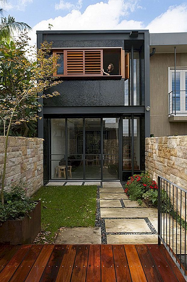 Vyměňte terasový dům z roku 1900 do moderní oázy v Sydney