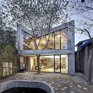 Twisting Shapes a překvapující interiérový design: Čajový dům v Šanghaji
