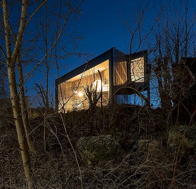 Okonventionella Arbets Sanctuary: Modern "Backyard Cottage" i Oslo