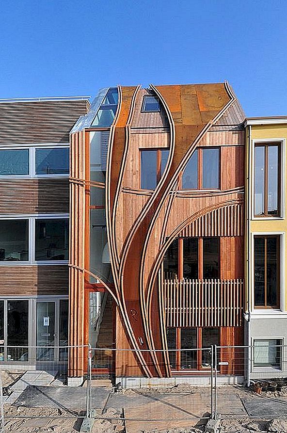 Edinstvena fasadna arhitektura urbanega doma s 24-imi arhitekti