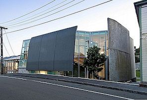 Neobvyklá betonová rezidence na Novém Zélandu