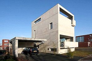 Van der Jeugda arhitektu betona nams Nīderlandē