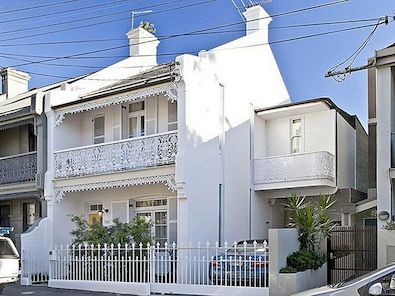 Victorian Residence i Sydney Lades till ett livfullt, modernt utseende