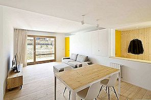 Wit appartement in Barcelona door Sergi Pons Architecte